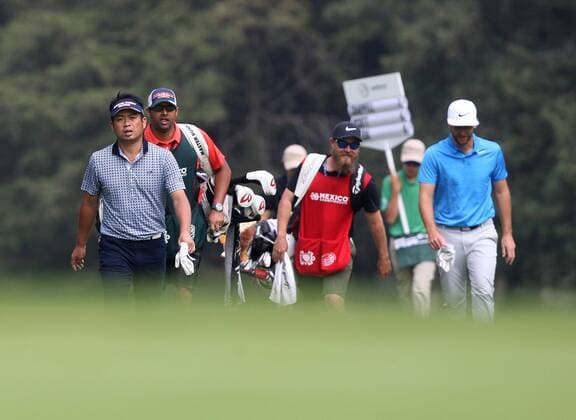 Japanses Yuita Ikeda (L) in action during the World Golf Championship s second round at the Chapultepec Club in Mexico City, Mexico, 04 March 2017. WORLD GOLF CHAMPIONSHIP IN MEXICO !ACHTUNG: NUR REDAKTIONELLE NUTZUNG!  Copyright: xAlexxCruzx MEX001 20170305-636242898338784383