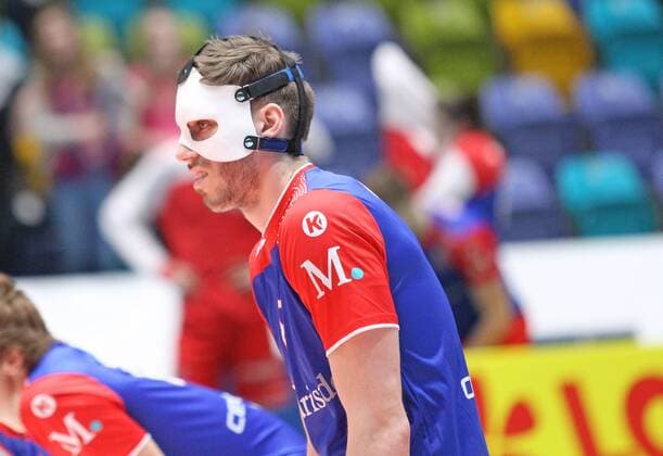 05.03.2017, xilx, Volleyball 1.Bundesliga Herren, United Volleys - Netzhoppers Solwo Königspark, emspor, v.l. Jan Klobucar (United Volleys Rhein-Main) Frankfurt am Main