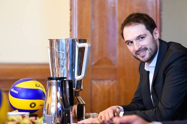 06.03.2017, Neues Rathaus, Hannover Volleyball, Supercup, Pressekonferenz Hannover Benjamin Chatton (Geschäftsführer Geschaeftsfuehrer TUI Arena)