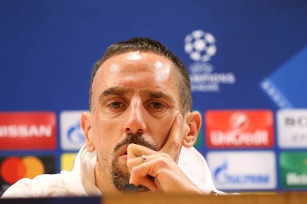 Franck Ribery (FC Bayern Muenchen 7), Pressekonferenz, Arsenal FC - FC Bayern Muenchen , UEFA Champions League, Achtelfinale, Fussball, 06.03.2017, London Copyright: xLangerx xEibner-Pressefotox EP_HLR