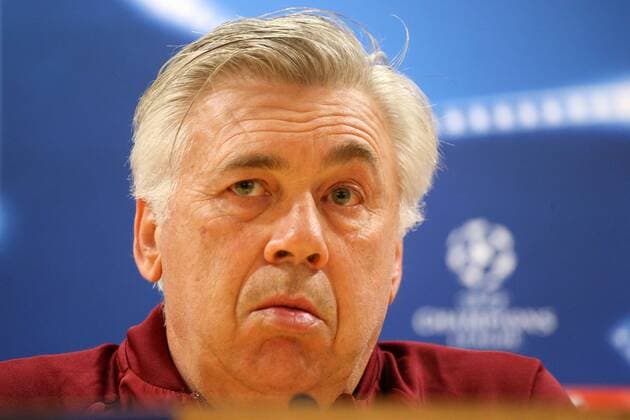 Trainer Carlo Ancelotti (FC Bayern Muenchen), Pressekonferenz, Arsenal FC - FC Bayern Muenchen , UEFA Champions League, Achtelfinale, Fussball, 06.03.2017, London Copyright: xLangerx xEibner-Pressefotox EP_HLR