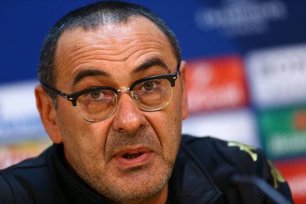 March 6, 2017 - Naples, Italy - Napoli s coach from Italy Maurizio Sarri attends a press conference PK Pressekonferenz on the eve of the Champions League football match Napoli vs Real Madrid on March 6, 2017 at the Castel Nuovo training camp in Naples. Napoli Training and Press Conference  - ZUMAn230 20170306_zaa_n230_138 Copyright: xMatteoxCiambellix