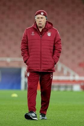 Trainer Carlo Ancelotti (FC Bayern Muenchen), Abschlusstraining, Arsenal FC - FC Bayern Muenchen , UEFA Champions League, Achtelfinale, Fussball, 06.03.2017, London Copyright: xLangerx xEibner-Pressefotox EP_HLR