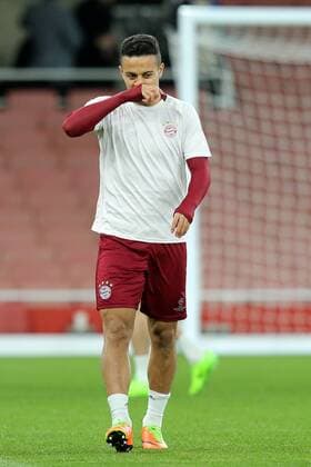 Thiago Alcantara (FC Bayern Muenchen 6), Abschlusstraining, Arsenal FC - FC Bayern Muenchen , UEFA Champions League, Achtelfinale, Fussball, 06.03.2017, London Copyright: xLangerx xEibner-Pressefotox EP_HLR