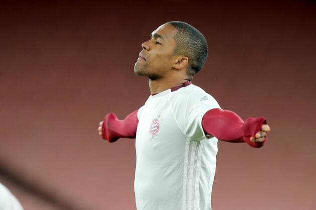 Douglas Costa (FC Bayern Muenchen 11), Abschlusstraining, Arsenal FC - FC Bayern Muenchen , UEFA Champions League, Achtelfinale, Fussball, 06.03.2017, London Copyright: xLangerx xEibner-Pressefotox EP_HLR