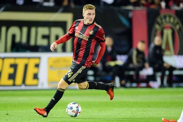 Atlanta United Midfielder Julian Gressel (24) during the MLS Fussball Herren USA soccer game between the NY Red Bulls and Atlanta United at Bobby Dodd Stadium on Sunday March 5, 2017 in Atlanta, GA. CSM MLS Soccer 2017: NY Red Bulls vs Atlanta United MAR 05 - ZUMAc04_ 20170305_zaf_c04_313 Copyright: xJacobxKupfermanx
