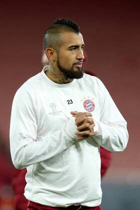 Arturo Vidal (FC Bayern Muenchen 23), Abschlusstraining, Arsenal FC - FC Bayern Muenchen , UEFA Champions League, Achtelfinale, Fussball, 06.03.2017, London Copyright: xLanger Eibner-Pressefotox EP_HLR