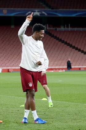David Alaba (FC Bayern Muenchen 27), Abschlusstraining, Arsenal FC - FC Bayern Muenchen , UEFA Champions League, Achtelfinale, Fussball, 06.03.2017, London Copyright: xLanger Eibner-Pressefotox EP_HLR