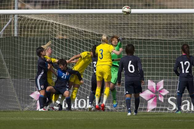 Woman U23 5 Nations Tournament, match JAPAN vs SWEDEN, La Manga Club, Murcia, Spains, 06-03-2017  xPascu_Mendezx xx