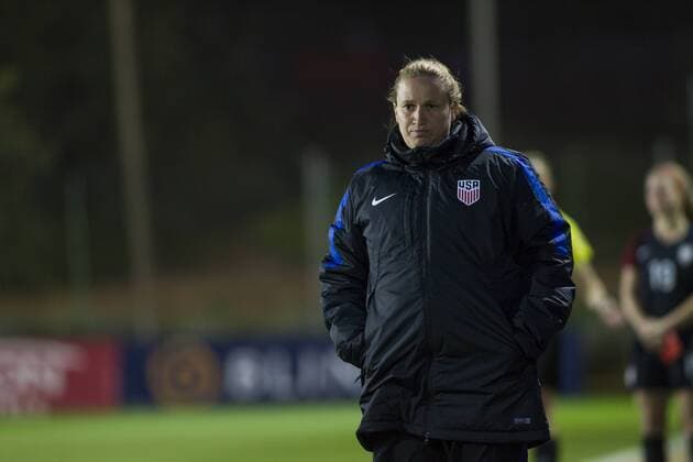 Laura Harvey Coach USA, Woman U23 5 Nations Tournament, match NORWAY vs USA, La Manga Club, Murcia, Spains, 06-03-2017  xPascuxMendezx xx