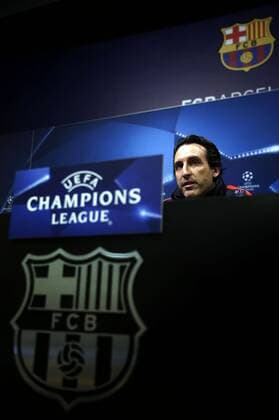 Fußball, CL, Paris St. Germain PK Paris Saint Germain s Spanish head coach Unai Emery during a press conference PK Pressekonferenz held at Camp Nou stadium in Barcelona, northeastern Spain, 07 March 2017. FC Barcelona Barca will face PSG in a UEFA Champions League round of 16 second leg match at the Camp Nou stadium on 08 May. PRESS CONFERENCE OF PARIS SAINT GERMAIN !ACHTUNG: NUR REDAKTIONELLE NUTZUNG!  Copyright: xALBERTOxESTEVEZx 20170307-636245091751624830