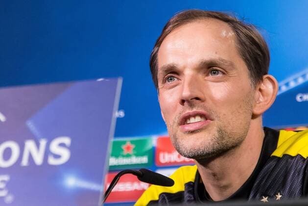 Dortmund, Deutschland 07.03.2017, UEFA Champions League - 2016 17, Pressekonferenz zum Spiel BV Borussia Dortmund - Benfica Lissabon, Trainer Thomas Tuchel (BVB) im Interview ( DeFodi507