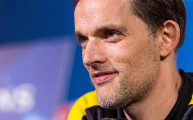 Dortmund, Deutschland 07.03.2017, UEFA Champions League - 2016 17, Pressekonferenz zum Spiel BV Borussia Dortmund - Benfica Lissabon, Trainer Thomas Tuchel (BVB) im Interview ( DeFodi507