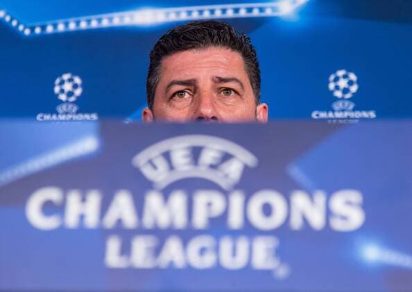 Dortmund, Deutschland 07.03.2017, UEFA Champions League - 2016 17, Pressekonferenz zum Spiel BV Borussia Dortmund - Benfica Lissabon, Coach Rui Vitoria (BLS) im Interview ( DeFodi507
