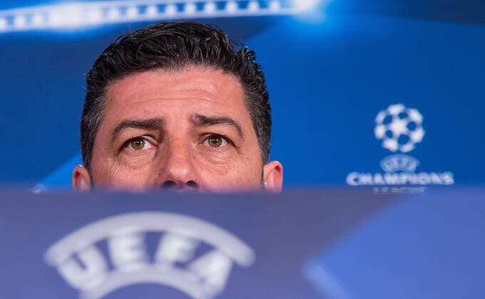 Dortmund, Deutschland 07.03.2017, UEFA Champions League - 2016 17, Pressekonferenz zum Spiel BV Borussia Dortmund - Benfica Lissabon, Coach Rui Vitoria (BLS) im Interview ( DeFodi507