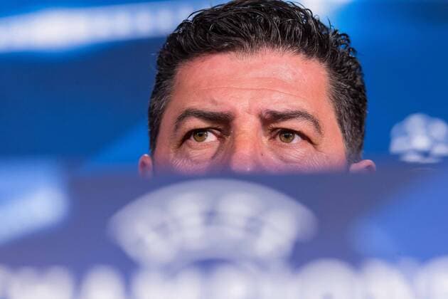 Dortmund, Deutschland 07.03.2017, UEFA Champions League - 2016 17, Pressekonferenz zum Spiel BV Borussia Dortmund - Benfica Lissabon, Coach Rui Vitoria (BLS) im Interview ( DeFodi507