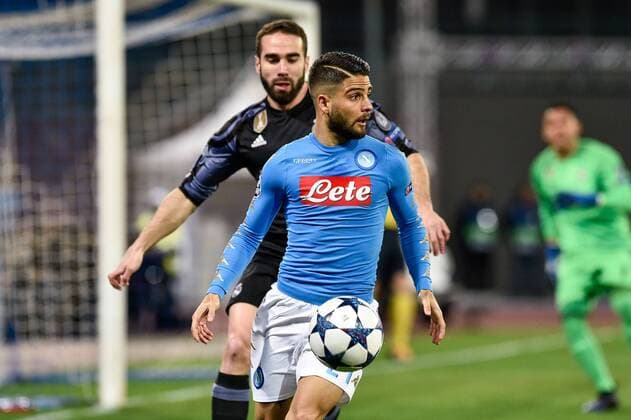 Fußball, CL, SSC Neapel - Real Madrid Lorenzo Insigne of Napoli during the UEFA Champions League Round of 16 Second Leg match between Napoli and Real Madrid at Stadio San Paolo, Naples, Italy on 7 March 2017. Copyright: xGiuseppexMaffiax 14490009