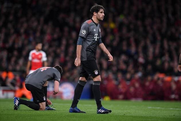 FUSSBALL CHAMPIONS LEAGUE SAISON 2016 2017 ACHTELFINALE RUECKSPIEL Arsenal London - FC Bayern Muenchen 07.03.2017 Javi Martinez (FC Bayern Muenchen) 