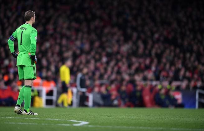 Bilder des Tages - SPORT FUSSBALL CHAMPIONS LEAGUE SAISON 2016 2017 ACHTELFINALE RUECKSPIEL Arsenal London - FC Bayern Muenchen 07.03.2017 Torwart Manuel Neuer (FC Bayern Muenchen) 