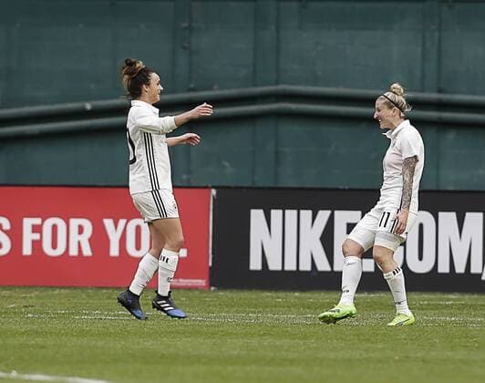March 7, 2017: German Women s national team Nationalteam Forward 11 Anja Mittag celebrates her goal during a soccer match as part of the SheBelieve Cup 2017 between Germany and England at RFK Stadium in Washington DC. CSM SheBelieve Cup 2017: Germany vs England MAR 07 - ZUMAc04_ 20170307_zaf_c04_006 Copyright: xJustinxCooperx