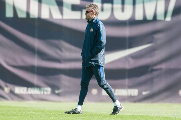 SPAIN - Mar,7th: Luis Enrique during the last training before the match between FC Barcelona Barca - PSG, for the match of the Champions League, played at Camp Nou Stadium on 7th March 2017 in Barcelona, Spain. (Credit: David R. Rico Urbanandsport Cordon Press)  xCordonxPressx xSPAINx-PressxConferencex-xFCxBarcelonax-xPSGx-xxChampionsxLeaguex-x2016 17x
