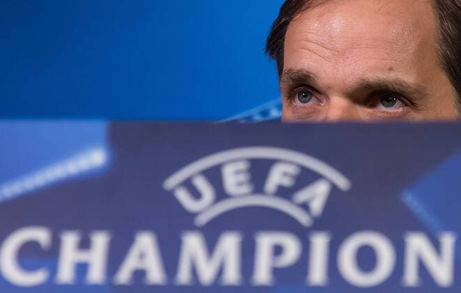 Dortmund, Deutschland 07.03.2017, UEFA Champions League - 2016 17, Pressekonferenz zum Spiel BV Borussia Dortmund - Benfica Lissabon, Trainer Thomas Tuchel (BVB) im Interview ( DeFodi507