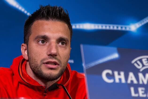 Dortmund, Deutschland 07.03.2017, UEFA Champions League - 2016 17, Pressekonferenz zum Spiel BV Borussia Dortmund - Benfica Lissabon, Andreas Samaris (BLS) im Interview ( DeFodi507