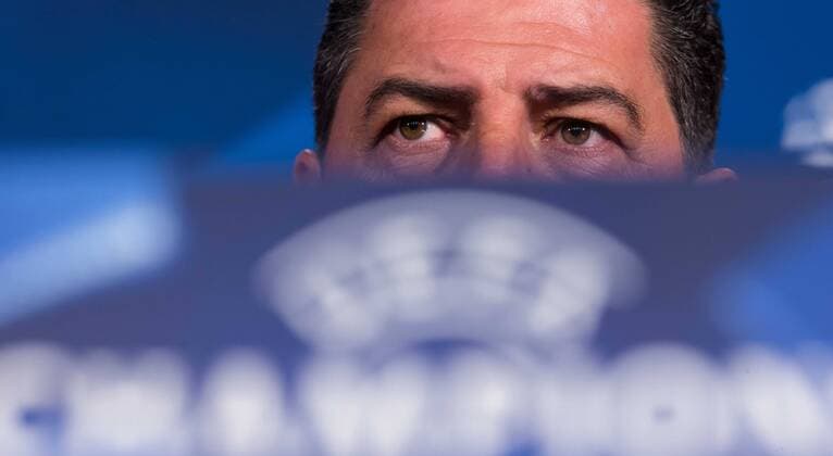 Dortmund, Deutschland 07.03.2017, UEFA Champions League - 2016 17, Pressekonferenz zum Spiel BV Borussia Dortmund - Benfica Lissabon, Coach Rui Vitoria (BLS) im Interview ( DeFodi507