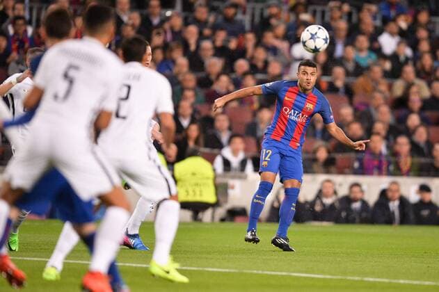 12 Rafinha (bar) - Fussball, Champions League, FC Barcelona vs. Paris Saint Germain PSG - 08 03 2017 AnthonyBIBARD FEP Panoramic 