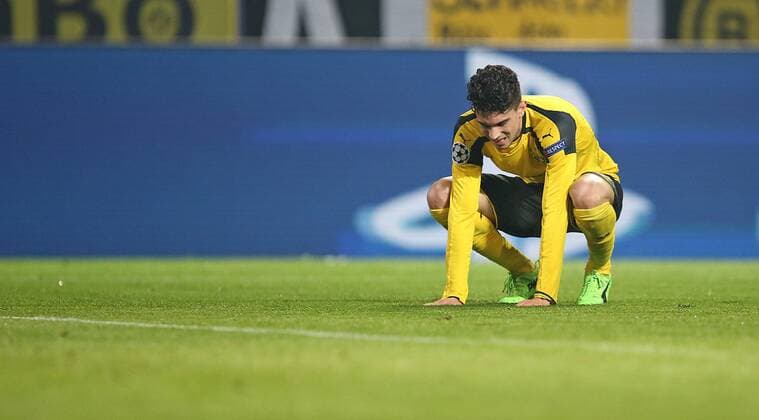 08.03.2017, Fussball Champions-League 2016 2017, Achtelfinale, Borussia Dortmund - Benfica Lissabon, im Signal-Iduna-Park Dortmund. Marc Bartra Aregall (Dortmund) 