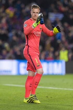 SPAIN - Mar, 8th: Marc Andre Ter Stegen during the match between FC Barcelona Barca - Paris Saint Germain, for the round of 16 of the Champions League, played at Camp Nou Stadium on 8th March 2016 in Barcelona, Spain. (Credit: Mikel Trigueros Urbanandsport Cordon Press)  xCordonxPressx xSPAINx-xFCxBarcelonax-xParisxSaintxGermainx-xxChampionsxLeaguex-x2016 17x