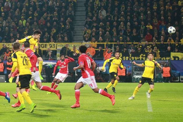 08.03.2017, xkvx, Fussball Champions League, Borussia Dortmund - Benfica Lissabon, emspor, v.l. Bartra (BVB Borussia Dortmund) Dortmund