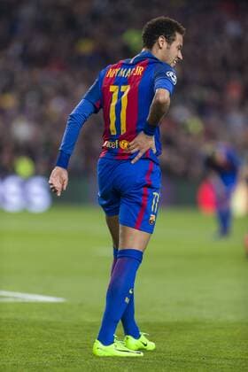 SPAIN - Mar, 8th: Neymar jr during the match between FC Barcelona Barca - Paris Saint Germain, for the round of 16 of the Champions League, played at Camp Nou Stadium on 8th March 2016 in Barcelona, Spain. (Credit: Mikel Trigueros Urbanandsport Cordon Press)  xCordonxPressx xSPAINx-xFCxBarcelonax-xParisxSaintxGermainx-xxChampionsxLeaguex-x2016 17x