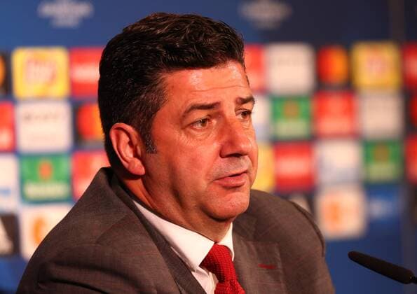 Mittwoch 08.03.2017, Saison 2016 2017, UEFA Champions League, Achtelfinale Rückspiel im Signal Iduna Park, BVB 09 Borussia Dortmund - Benfica Lissabon, Rui Carlos Pinho Vitoria (Trainer, Benfica) auf der anschliessenden Pressekonferenz