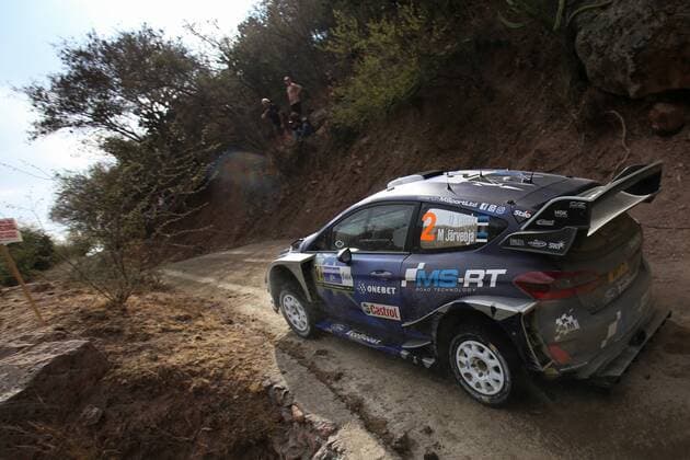 Bilder des Tages - SPORT Ott Tanak, Estonia, drives his Ford Fiesta WRC Motorsport Rallye WM during a practice of Rally Guanajuato 2017 in Leon, Guanajuato state, Mexico, 08 March 2017. Rally Guanajuato 2017 !ACHTUNG: NUR REDAKTIONELLE NUTZUNG!  Copyright: xUlisesxRuizxBasurtox MEX245 20170309-636246353082757799