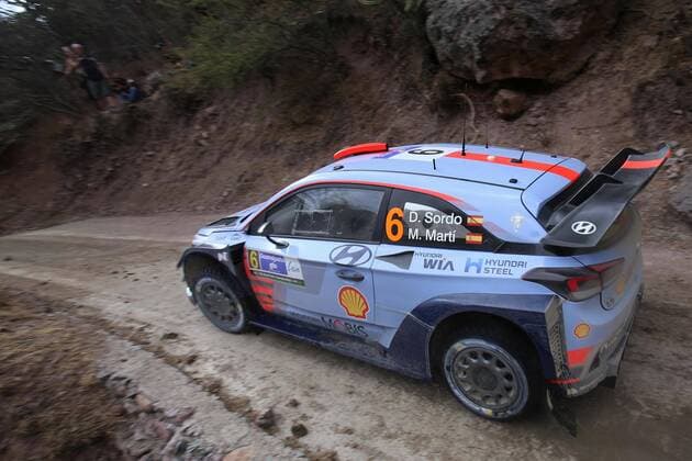 Daniel Sordo, Spain, drives his Hyundai I20 Coupe WRC Motorsport Rallye WM during a practice of Rally Guanajuato 2017 in Leon, Guanajuato state, Mexico, 08 March 2017. Rally Guanajuato 2017 !ACHTUNG: NUR REDAKTIONELLE NUTZUNG!  Copyright: xUlisesxRuizxBasurtox MEX245 20170309-636246353008658749