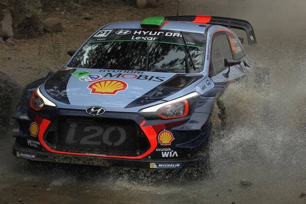 Hayden Paddon, New Zealand, drives his Hyundai I20 Coupe WRC Motorsport Rallye WM during a practice of Rally Guanajuato 2017 in Leon, Guanajuato state, Mexico, 08 March 2017. Rally Guanajuato 2017 !ACHTUNG: NUR REDAKTIONELLE NUTZUNG!  Copyright: xUlisesxRuizxBasurtox MEX245 20170309-636246353036270395