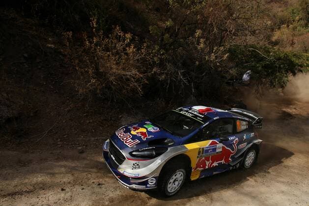 Sebastien Ogier, France, drives his Ford Fiesta WRC Motorsport Rallye WM during a practice of Rally Guanajuato 2017 in Leon, Guanajuato state, Mexico, 08 March 2017. Rally Guanajuato 2017 !ACHTUNG: NUR REDAKTIONELLE NUTZUNG!  Copyright: xUlisesxRuizxBasurtox MEX245 20170309-636246353719541635