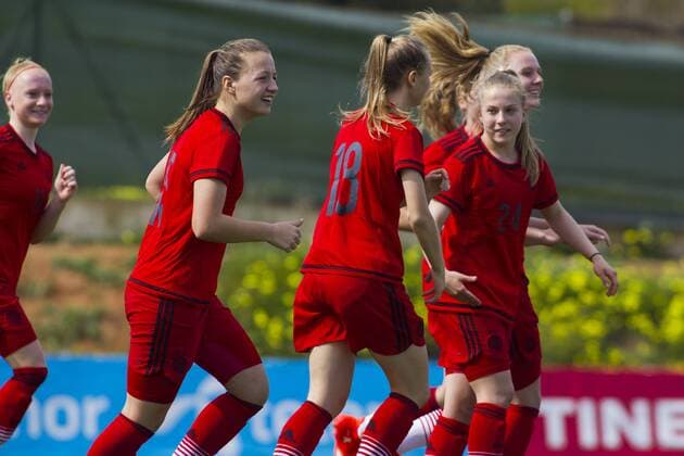 Woman U19 5 Nations Tournament, match GERMANY vs SCOTLAND, La Manga Club, Murcia, Spains, 07-03-2017  xPascu_Mendezx xx