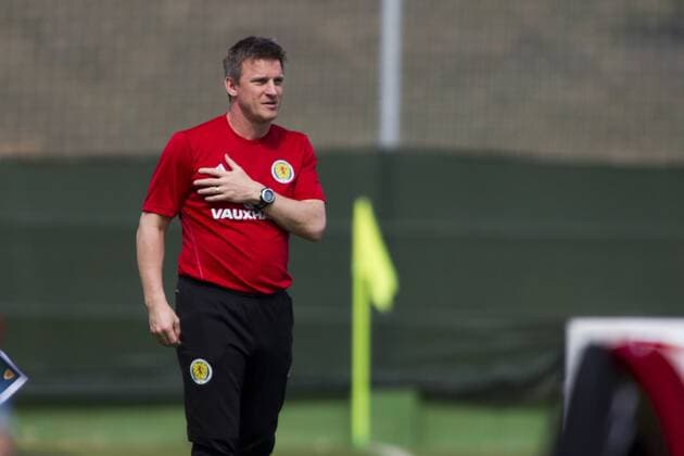 Scotland Coach Gareth Evans, Woman U19 5 Nations Tournament, match GERMANY vs SCOTLAND, La Manga Club, Murcia, Spains, 07-03-2017  xPascu_Mendezx xx