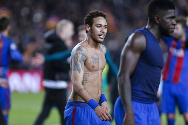 Fußball, CL, FC Barcelona - Paris St. Germain SPAIN - Mar, 8th: Neymar jr during the match between FC Barcelona Barca - Paris Saint Germain, for the round of 16 of the Champions League, played at Camp Nou Stadium on 8th March 2016 in Barcelona, Spain. (Credit: Mikel Trigueros Urbanandsport Cordon Press)  xCordonxPressx xSPAINx-xFCxBarcelonax-xParisxSaintxGermainx-xxChampionsxLeaguex-x2016 17x