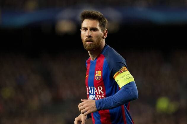 Fußball, CL, FC Barcelona - Paris St. Germain BARCELONA , March 8, 2017 -- Lionel Messi of Barcelona looks on during the UEFA Champions League Round of 16 second leg match between Barcelona and Paris Saint-Germain in Barcelona, Spain on March 8, 2017. Barcelona won 6-1 and advanced to the quarterfinal with 6-5 on aggregate. )(wll) (SP)SPAIN-BARCELONA-SOCCER-UEFA-UCL-BARCELONA VS PARIS SAINT-GERMAIN LinoxDexVallier 