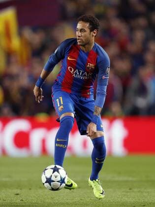 Fußball, CL, FC Barcelona - Paris St. Germain Neymar of FC Barcelonaduring the UEFA Champions League round of 16 match between FC Barcelona Barca and Paris Saint Germain on March 08, 2017 at the Camp Nou stadium in Barcelona, Spain. FC Barcelona v Paris Saint Germain UEFA Champions League 2016 2017 xVIxxIVx 7289304