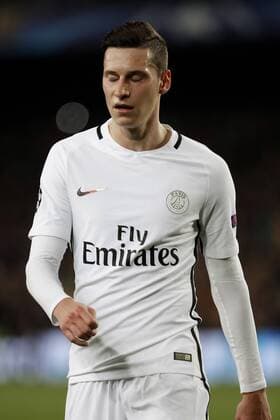 Themen der Woche - SPORT Bilder des Tages - SPORT Fußball, CL, FC Barcelona - Paris St. Germain DRAXLER Julian Team Paris Saint Germain Champions League Saison 2016-2017 Spiel Achtelfinale Rueckspiel FC Barcelona Barca - Paris Saint Germain 6 : 1 am 008.03. 2017 im Camp Nou in Barcelona 