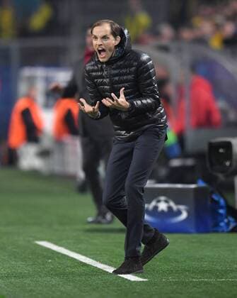 08.03.2017, Fussball, UEFA Champions League, Saison 2016 2017, Achtelfinale, Borussia Dortmund - Benfica Lissabon 4:0, Trainer Thomas Tuchel (Borussia Dortmund)