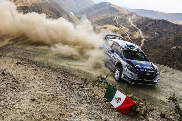 OTT TANAK RALLYE : WRC Motorsport Rallye WM Mexiko - Leon - 08 03 2017 SPresse Panoramic 