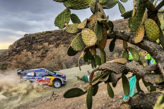 Sebastien OGIER RALLYE : WRC Motorsport Rallye WM Mexiko - Leon - 08 03 2017 SPresse Panoramic 