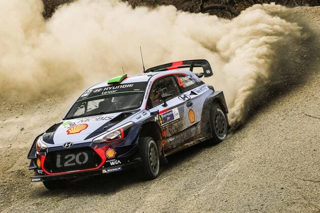 Haydon PADDON RALLYE : WRC Motorsport Rallye WM Mexiko - Leon - 08 03 2017 SPresse Panoramic 