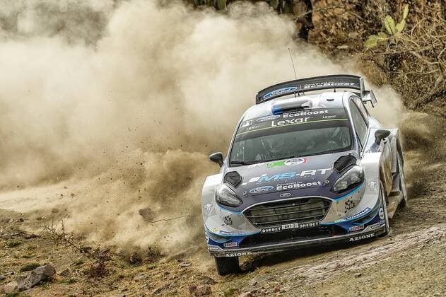 OTT TANAK RALLYE : WRC Motorsport Rallye WM Mexiko - Leon - 08 03 2017 SPresse Panoramic 