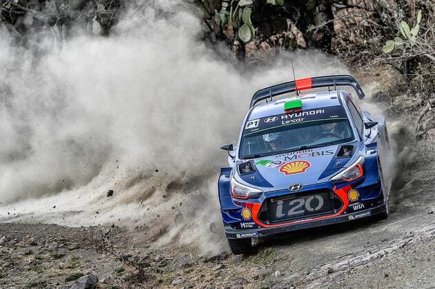 Haydon PADDON RALLYE : WRC Motorsport Rallye WM Mexiko - Leon - 08 03 2017 SPresse Panoramic 